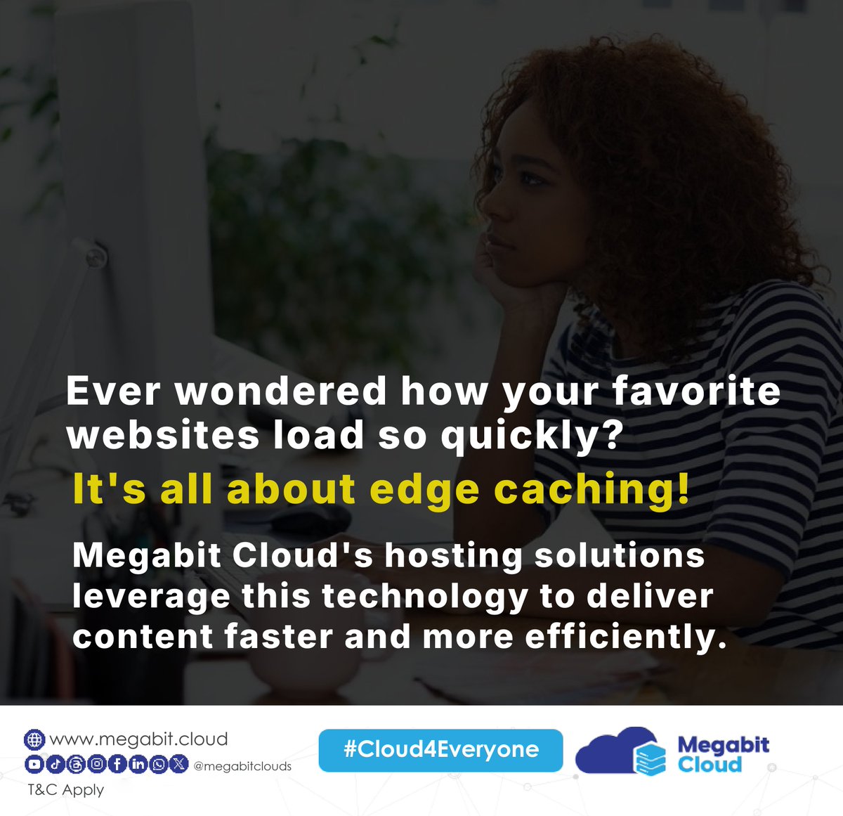 megabitclouds's tweet image. Ever wondered how your favorite websites load so quickly? It&apos;s all about edge caching! Megabit Cloud&apos;s hosting solutions leverage this technology to deliver content faster and more efficiently.

#MegabitCloud #edgecaching #contentdelivery #fastwebsites  #hosting #Cloud4Everyone