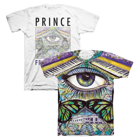 This happened 9 years ago today, on 30th September 2015. 

Official Prince Free Urself T-shirt with an original  art illustration created by me. As seen worn by Prince on his  his last ever single release on iTunes.

#Prince #PaisleyPark