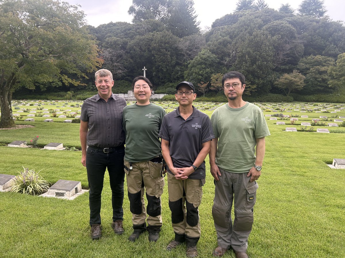 It’s difficult to be an 8 acre hidden gem in Japan but Yokohama War Cemetery manages it. Wholly unique woodland setting on three levels. Thanks to Asako and her small <a href="/CWGC/">Commonwealth War Graves</a> team who produce near perfection.