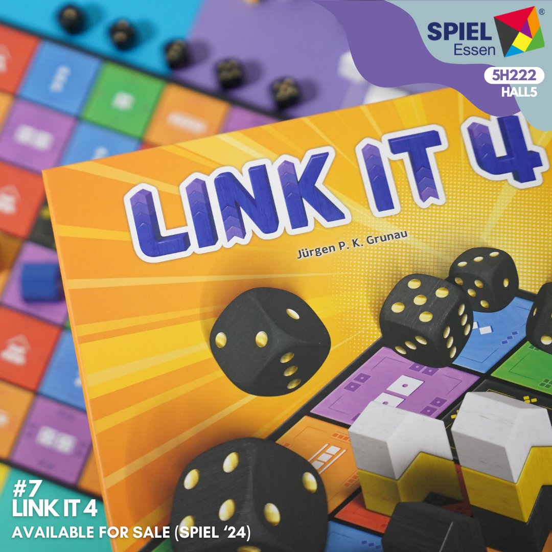 KoreaBoardgames's tweet photo. Visit our booth at Spiel Essen 2024 to try out our new games! Find us in Hall 5, H222! See you there! πΎβ¨ #SpielEssen2024 #BoardGame #Tabletopgames #gimbap #lastpenguin #numberchain #Linkit4 #robertofraga #yohangoh