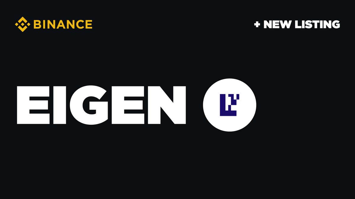 #Binance will list <a href="/eigenlayer/">EigenCloud</a> $EIGEN with Seed Tag Applied. 

Read more 👉 binance.com/en/support/ann…