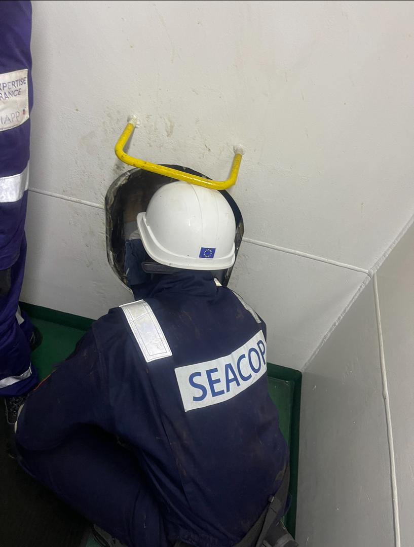 seacopeu's tweet photo. "It takes a network to fight a network." 🚢 After weeks of mentoring, West Africa's MIU officers are now a dynamic team, sharing intelligence and working together to combat illicit maritime activities. 🌍 #SEACOP #MaritimeSecurity
https://t.co/ty0HtIFpoj https://t.co/d3xrmLgQ3q