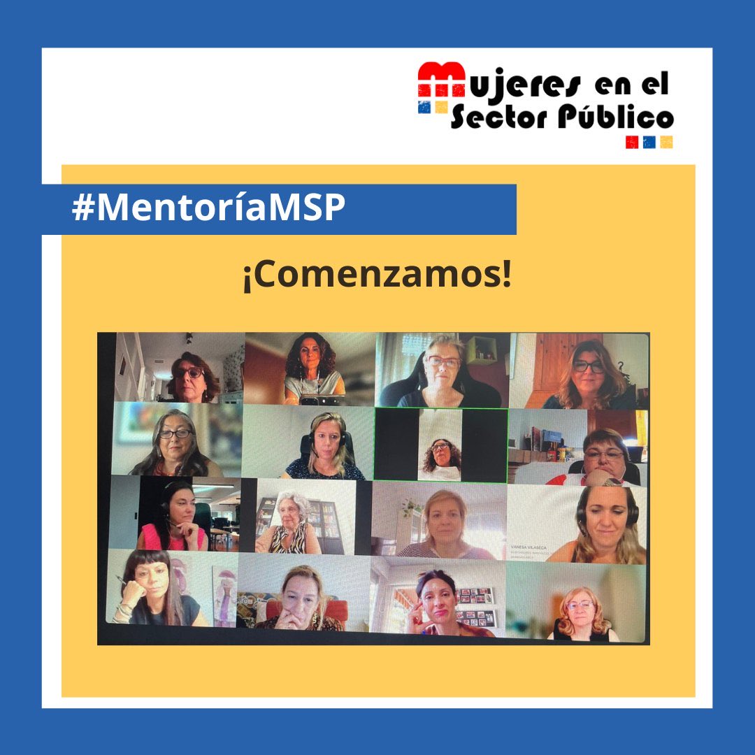 El programa de #MentoriaMSP continua esta semana con la formación de #mentoras en nuevos modelos de liderazgo y feminismo, además de contar con formación en mentoría para poder acompañar a las mentorizadas en su camino.
¡Seguimos trabajando! #igualdadreal