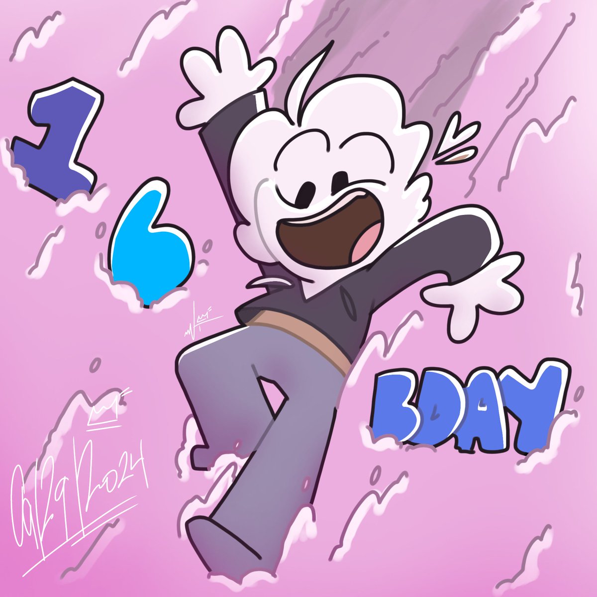 MacNThunder's tweet photo. OKAY FORGOT TO POST HERE #HappyBirthdayToMe https://t.co/0OWxdfZHzr