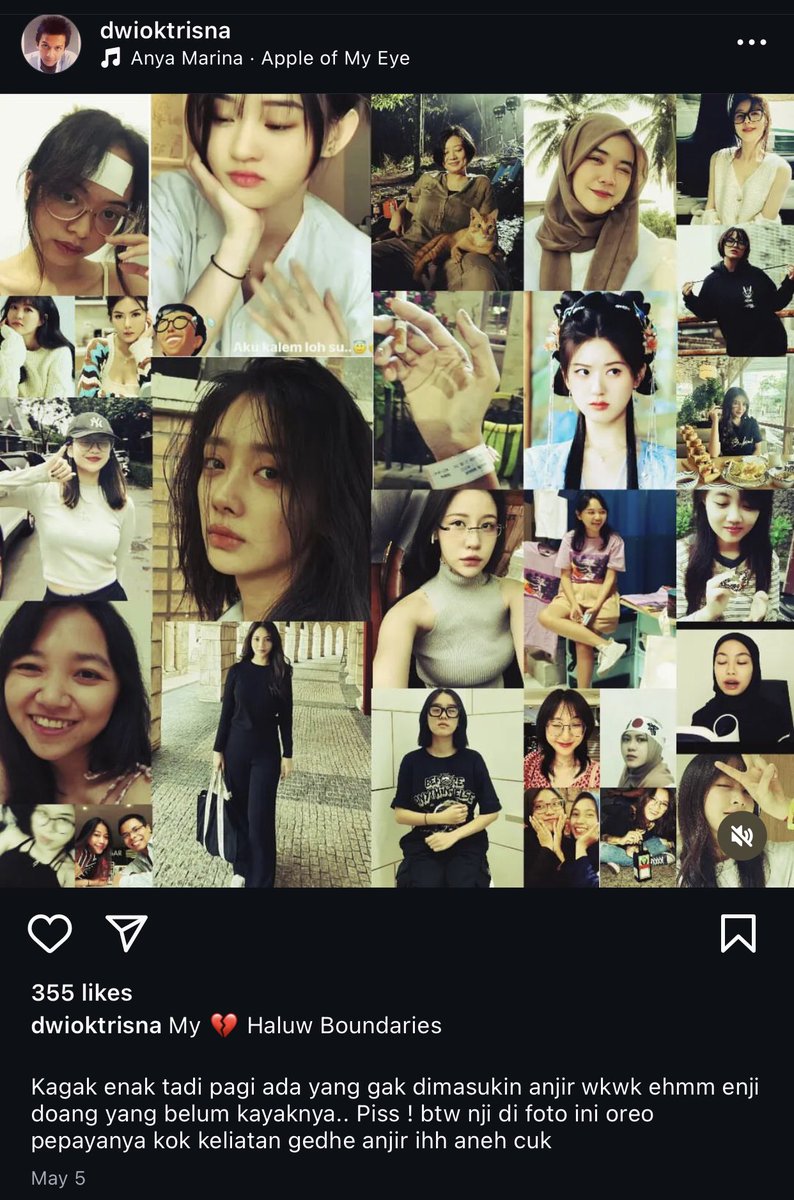 ngeri cuy ternyata.

ini orang udah obsesi banget. siapapun kalian yang fotonya masuk di sini, stay safe ya 🙏🙏