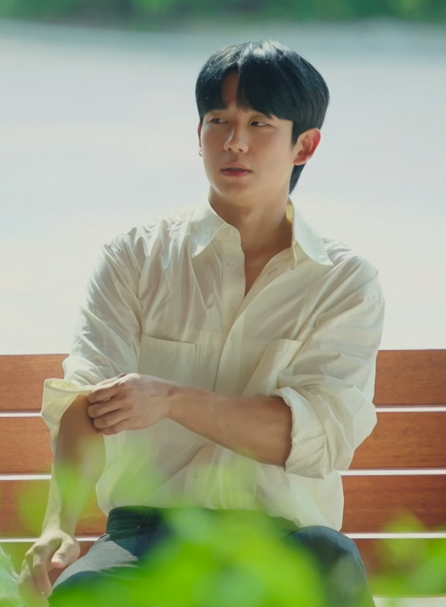 kpop_ootd_zip's tweet photo. 240928 정해인 패션 정보
tvN 엄마친구아들 13회 

💭정해인
비슬로우 BESLOW
COTTON STITCHED MILITARY SHIRT CREAM

🛍https://t.co/p6mRNPph7x

#정해인 #정해인패션 #연예인패션 #스타패션 #셀럽패션 #손민수 #손민수템 #비슬로우 #BESLOW https://t.co/rR7jrxcduC