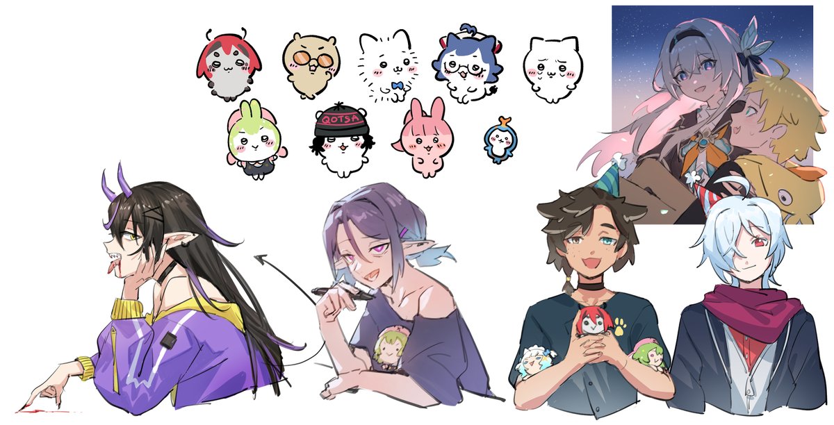 #今月描いた絵を晒そう

SEP 2024 