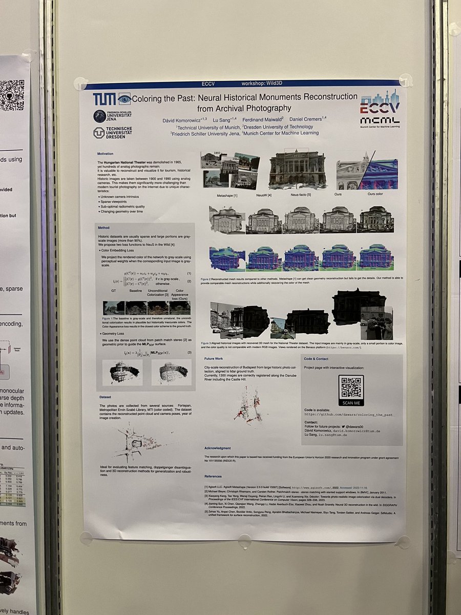 Come to Brown 3 to check out my poster and chat about historic 3d reconstruction.
<a href="/eccvconf/">European Conference on Computer Vision #ECCV2026</a> #ECCV2024