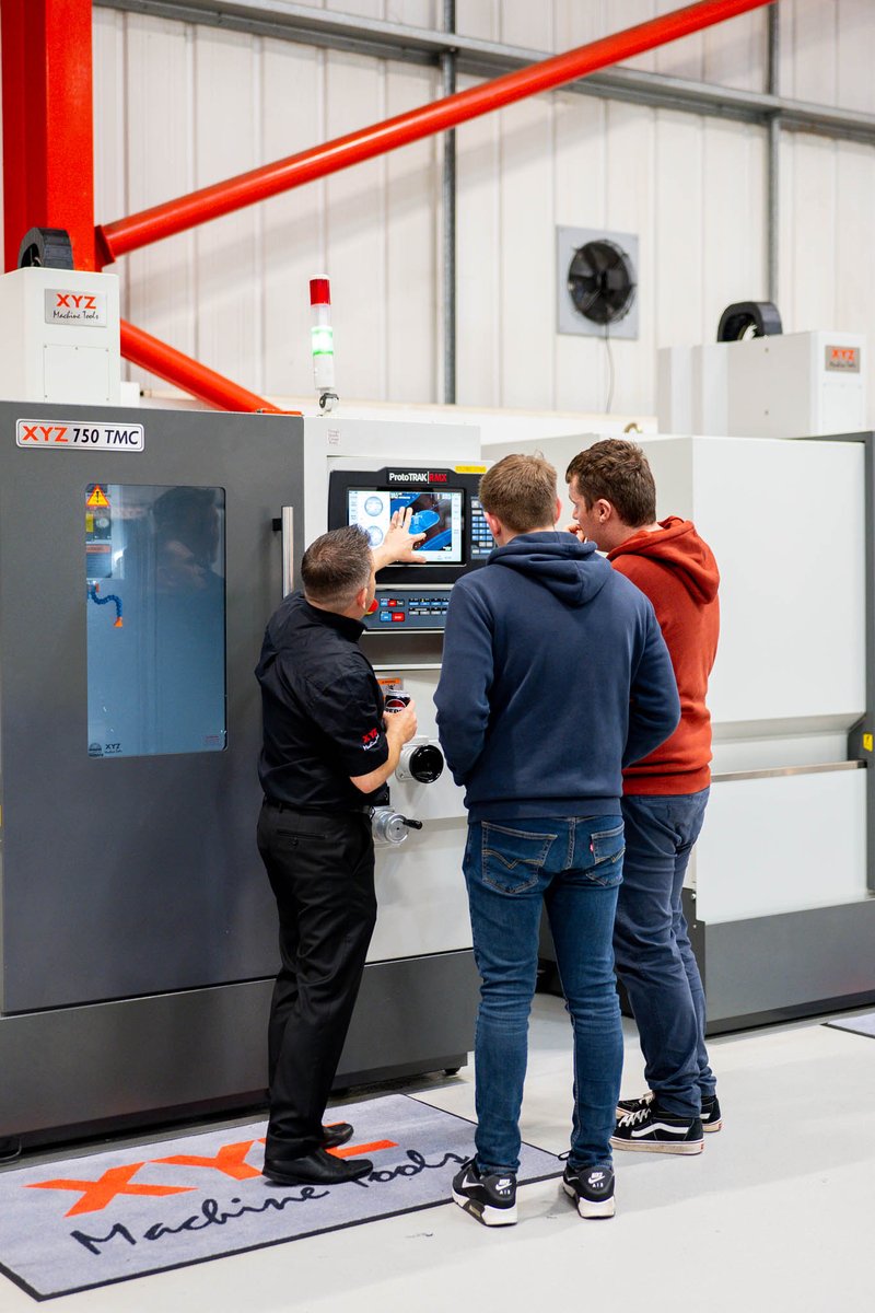 xyzmachinetools's tweet image. Receive comprehensive, hands-on training from our experienced applications team, included with every machine purchase.

Gain the skills and confidence needed to operate your machine efficiently, reducing downtime and increasing productivity.

#XYZMachineTools #Training