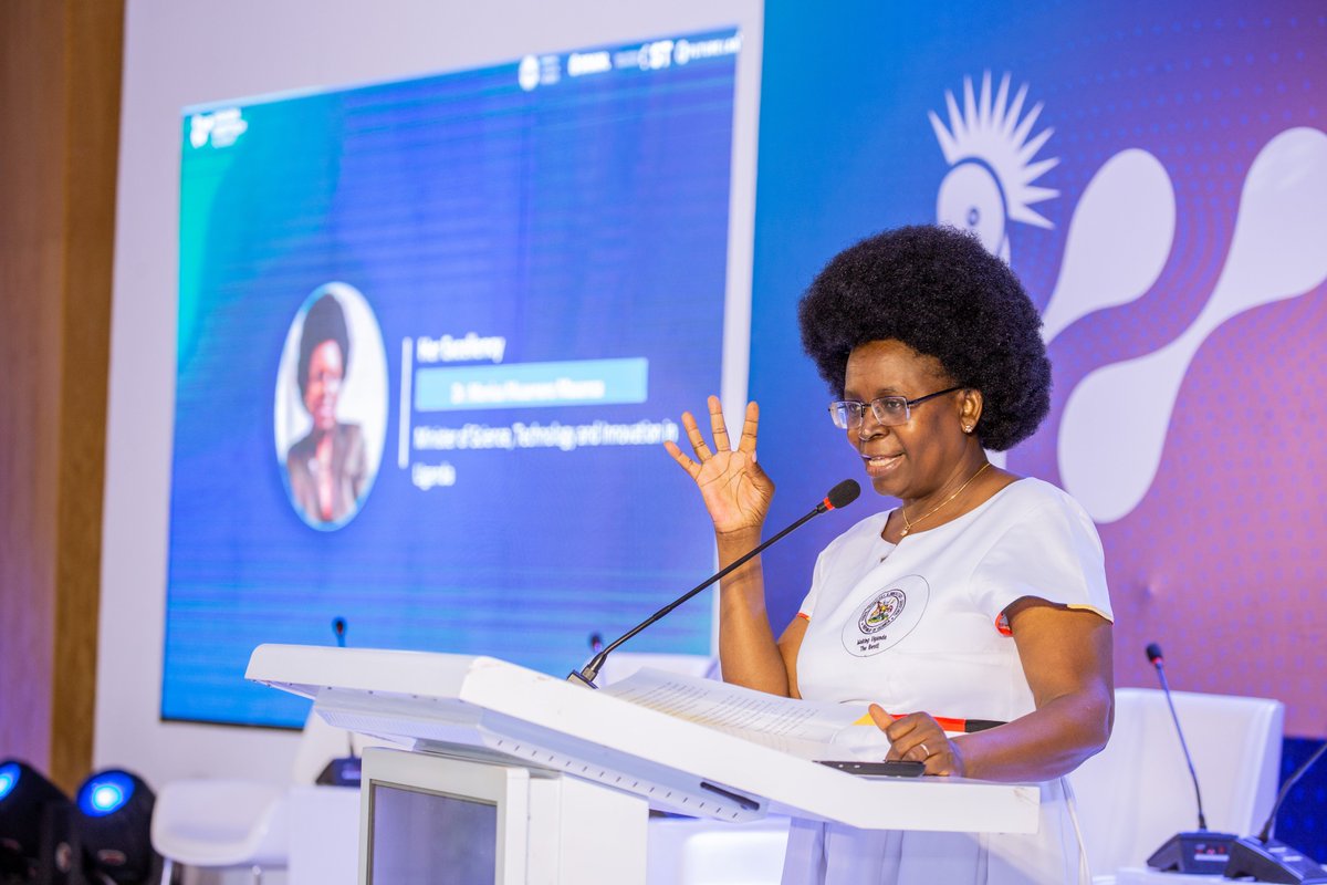 STIsecretariat's tweet photo. The Uganda government is committed to fostering a thriving deep tech ecosystem, positioning the country as a hub for technological acceleration in East Africa and beyond." - Dr. Monica Musenero Musanza, Minister for Science, Technology, and Innovations. ππ‘ #DeepTechUganda https://t.co/s0eblejFZ9