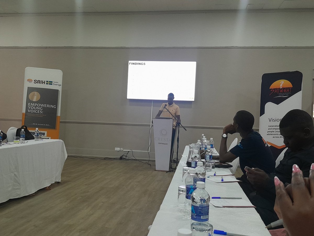 FYBY09's tweet image. @SAYWHATOrg representative sharing key findings of a research on PWUIDs. The study found 33% of survey sample had injected drugs. 

#PWUIDs
#SDG3

@MoHCCZim
@WHO_Zimbabwe 
@SwedeninZW 
@saih 
@UNODC 
@issupnet 
@drugfreeworld 
@CND_tweets 
@Movendi_Int 
@PSHZim