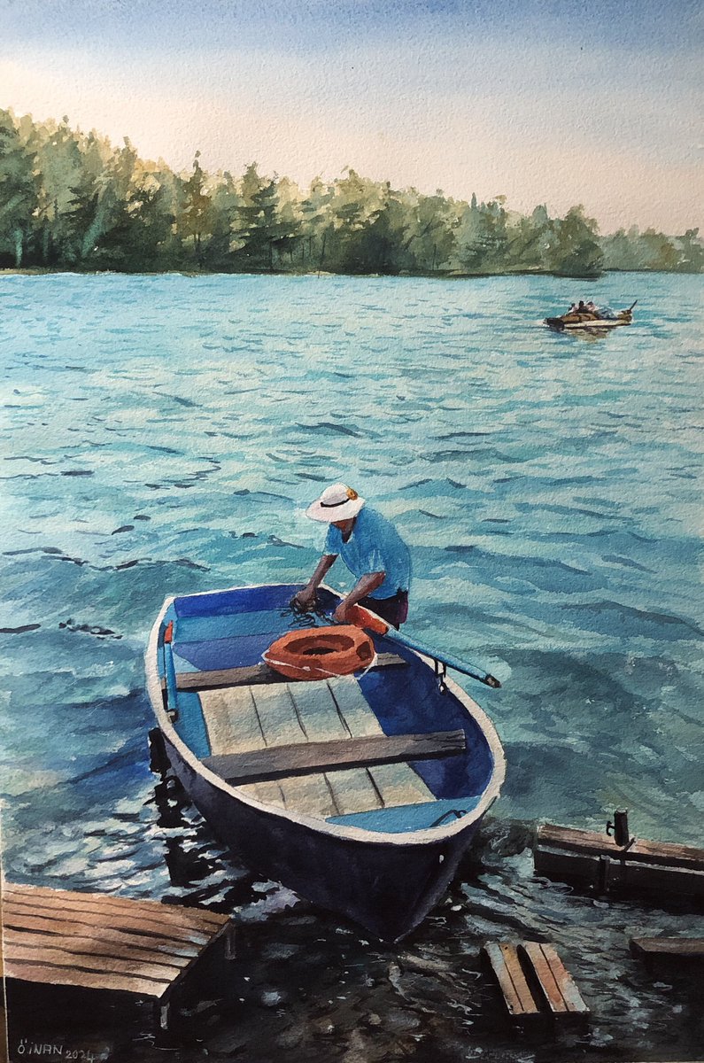 watercolor_inan's tweet photo. Watercolor (suluboya) 56x38 cm 
#suluboya #watercolorpainting #painting #Galería #art #art #artist https://t.co/UjCKdWO8vA