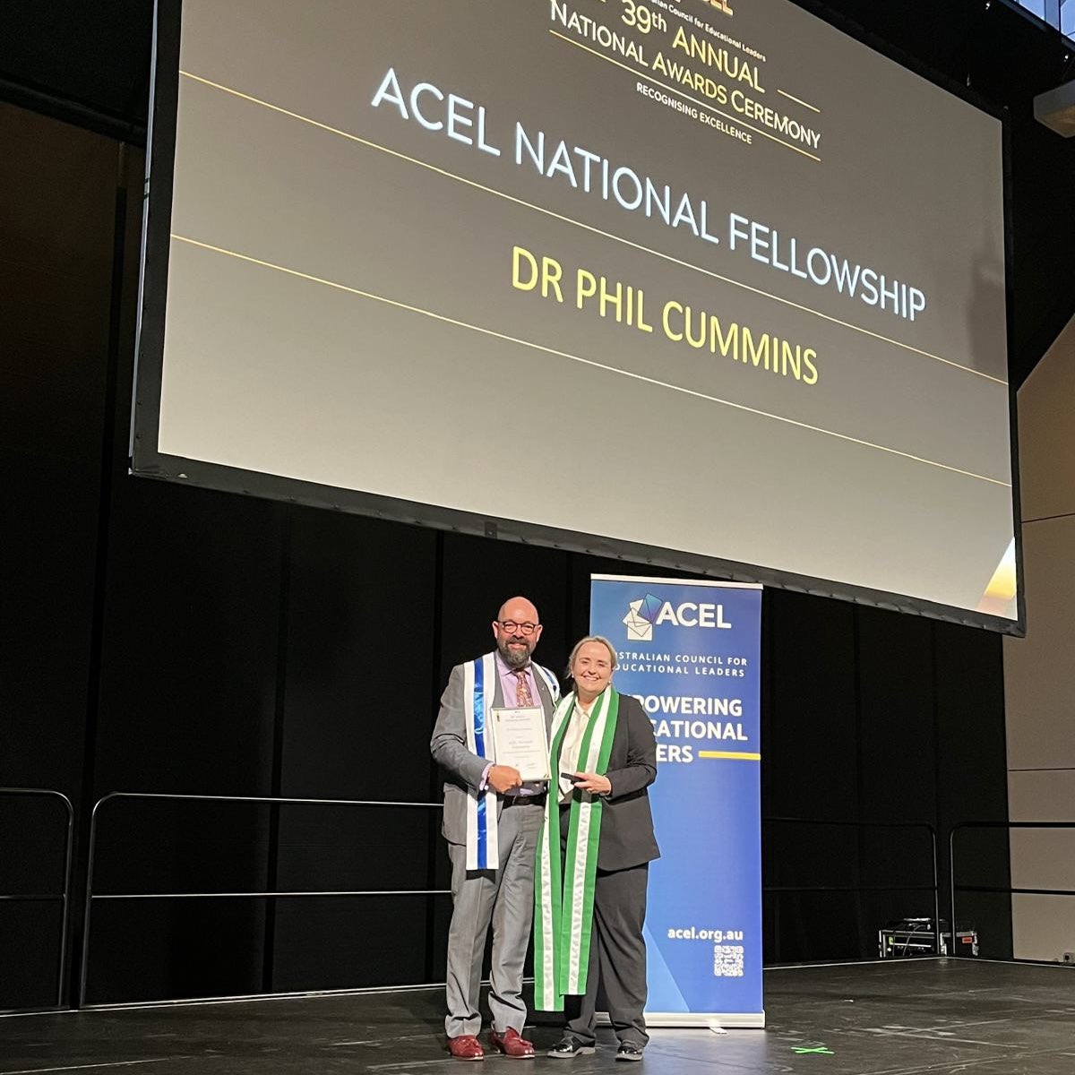 aSftomorrow's tweet image. Congratulations to Managing Partner @DrPhilCummins for being awarded @acelaustralia National Fellowship. 

Full details: acel.org.au/ACEL/ACELWEB/A… #ACEL #NC24 #youmatter