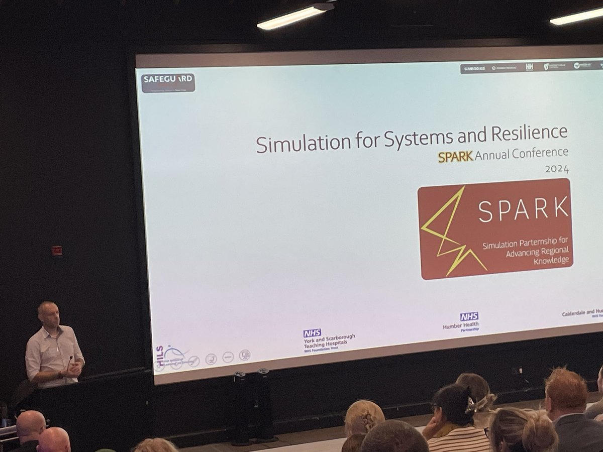 And we are off! #SPARK24 has begun! Looking forward to an exciting, interactive day!  #buildingresilience #testingsystems