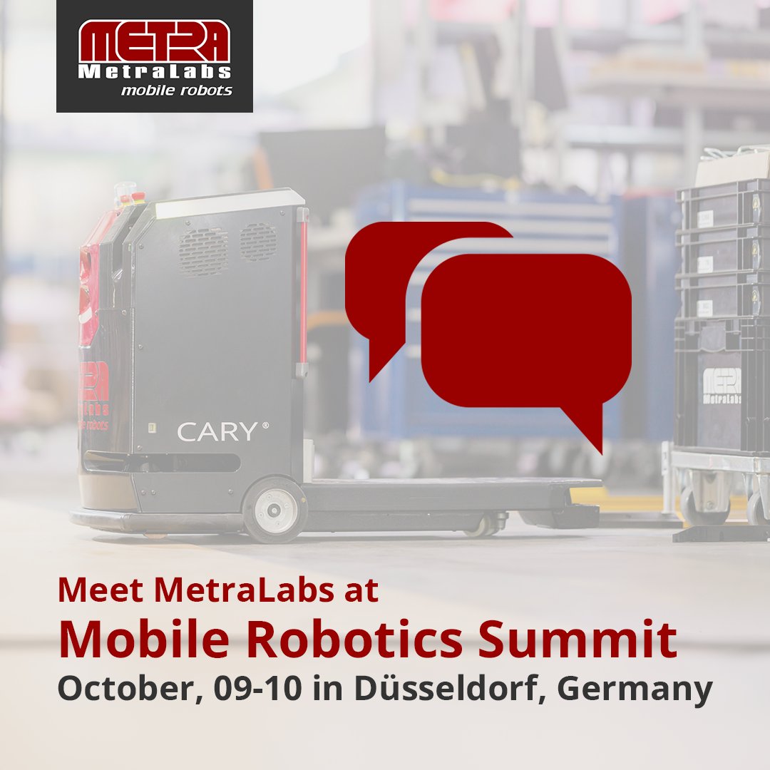 Meet MetraLabs at the Mobile Robotics Summit in Düsseldorf, where everything revolves around the #future of mobile #robotics. We look forward to talking to you about the #automation of #intralogistics and #retail with #AMR.
Contact Sabrina via e-mail here:
metralabs.com/en/your-inquir…
