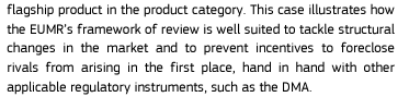 Great insight by @NtMcNelis <a href="/mlexclusive/">MLex</a> on how  <a href="/EU_Commission/">European Commission</a> considered the #DMA in its Amazon-iRobot review. Prioritized preventing foreclosure incentives before they arose—showing how merger rules work hand-in-hand with the DMA to tackle #gatekeeper  power.