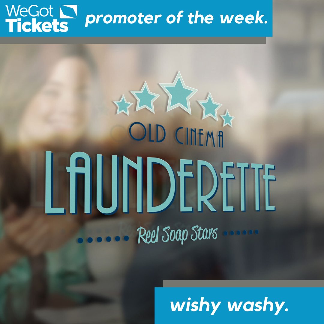 WeGotTickets (@wegottickets) on Twitter photo Our Promoter of the Week is <a href="/WishyWashyMusic/">WishyWashy Presents 🎸</a> - running great music events at the Old Cinema Launderette in Durham and beyond. 💙
Upcoming shows include <a href="/john_otway/">Dr. John Otway</a>, <a href="/judietzuke/">judie tzuke ☮️</a>, Martha Hill, <a href="/davidfordisdead/">david ford</a> & <a href="/AbePartridge/">Abe Partridge</a> plus many more.
🎟️ wegottickets.com/af/586/WishyWa… Our Promoter of the Week is <a href="/WishyWashyMusic/">WishyWashy Presents 🎸</a> - running great music events at the Old Cinema Launderette in Durham and beyond. 💙
Upcoming shows include <a href="/john_otway/">Dr. John Otway</a>, <a href="/judietzuke/">judie tzuke ☮️</a>, Martha Hill, <a href="/davidfordisdead/">david ford</a> & <a href="/AbePartridge/">Abe Partridge</a> plus many more.
🎟️ wegottickets.com/af/586/WishyWa…