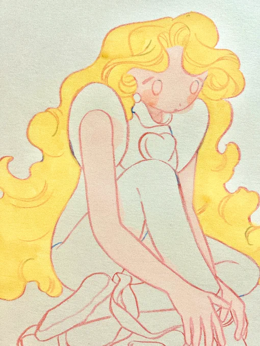 今の絵描くようになってから自分の絵好きだ〜と思いながら描けてて嬉しいし楽しい