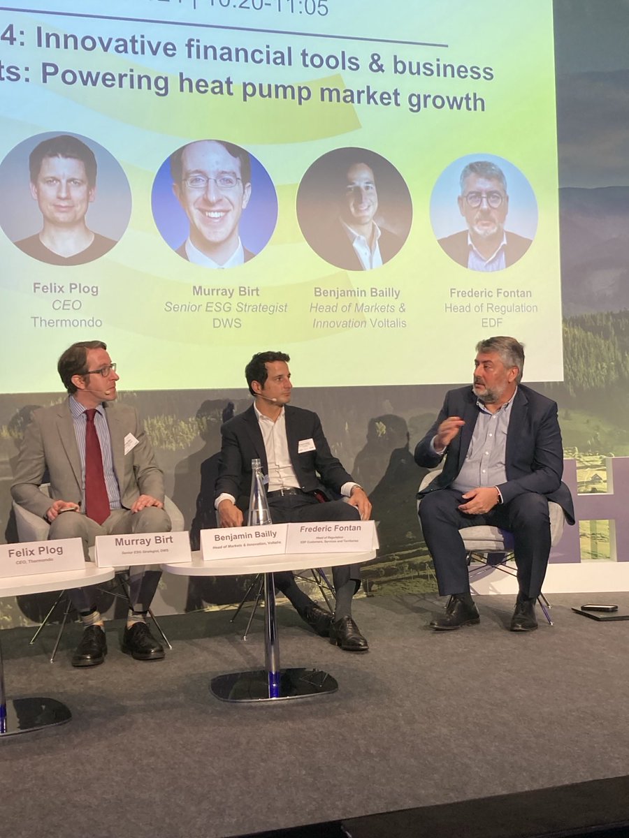 EDF_EUAffairs's tweet image. Many thanks again to @helloheatpumps for the wonderful event and all the interesting discussions.
See you at the next edition!
#HPForum