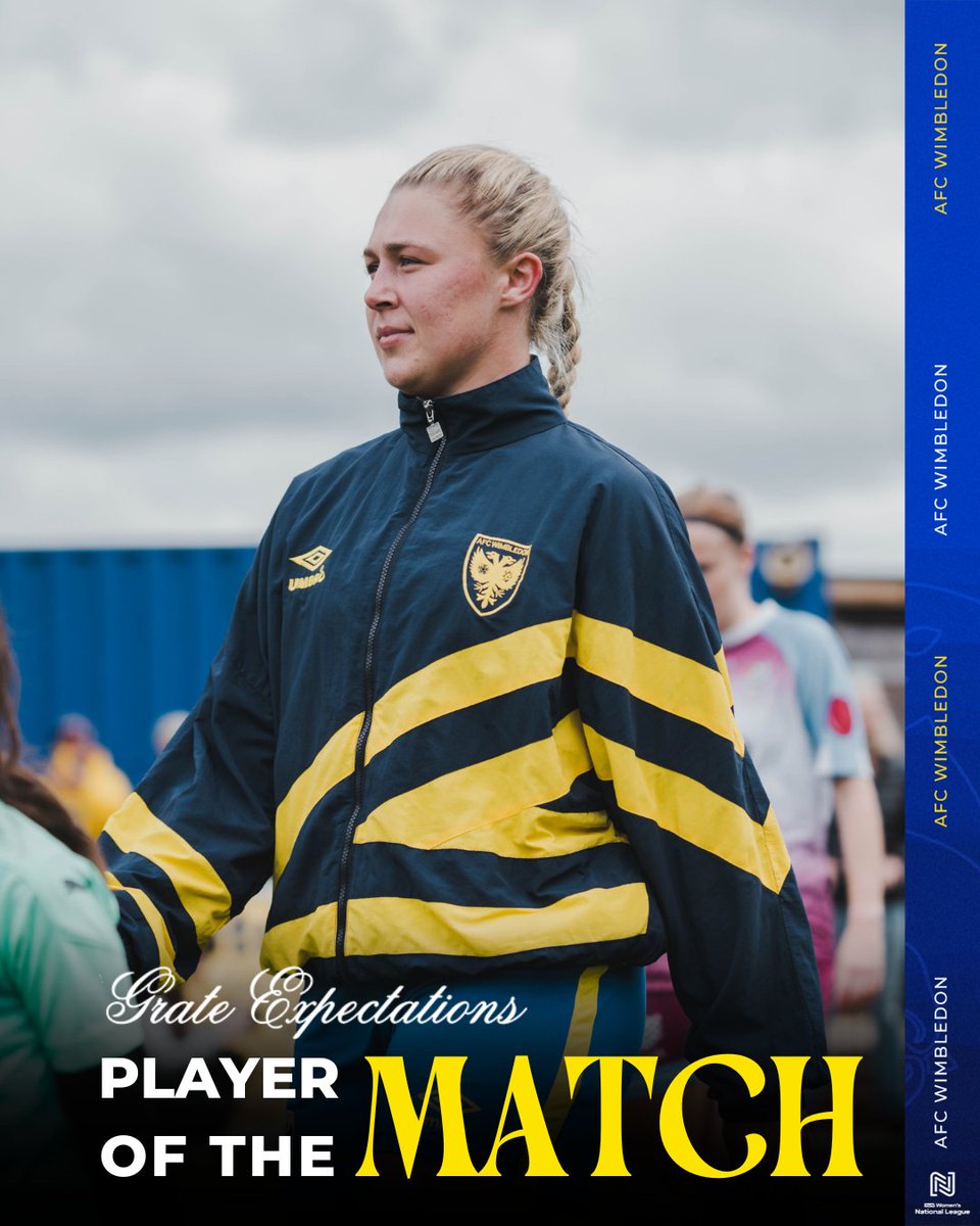 2⃣ goals, 1⃣ assist 💫

Your Grate Expectations Player of the Match is Leanne Bell!

#AFCW #AFCWWomen 💛💙