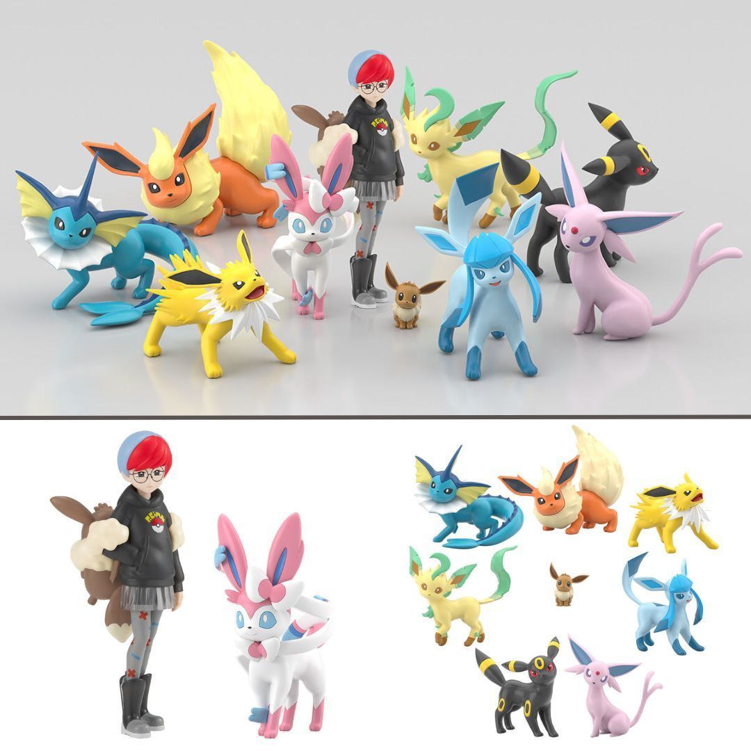 mecchaJP's tweet image. Pokémon Scale World - Paldea Penny, Sylveon &amp;amp; Eevee Evolution Set Figures - Preorder Still Available at the link below!
🛑buff.ly/47Ov8tH
#Pokemon #Paldea