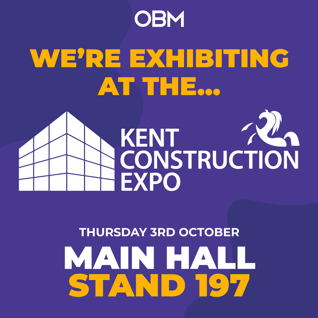 🟣 We're exhibiting at the Kent Construction Expo!

👉 The Kent Construction Expo is being held at the Kent Event Centre, Maidstone, ME14 3JF.

💪 Come and check out our stand in the Main Hall at Stand 197!

#obm #kentexpo #kentconstructionexpo #kent #buildersmerchants