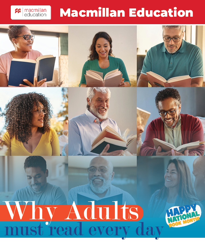 Reading daily can boost your teaching, well-being, and personal growth. Discover how here: mailchi.mp/macmillan/read…. 
Plus, we're giving away 2 Macmillan Book Hampers filled with inspiring reads!  Read the article and follow this link to enter: forms.office.com/e/e06SmALPtv