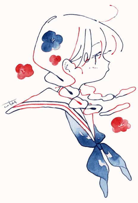 #これを見た人は横顔の画像を貼れ 