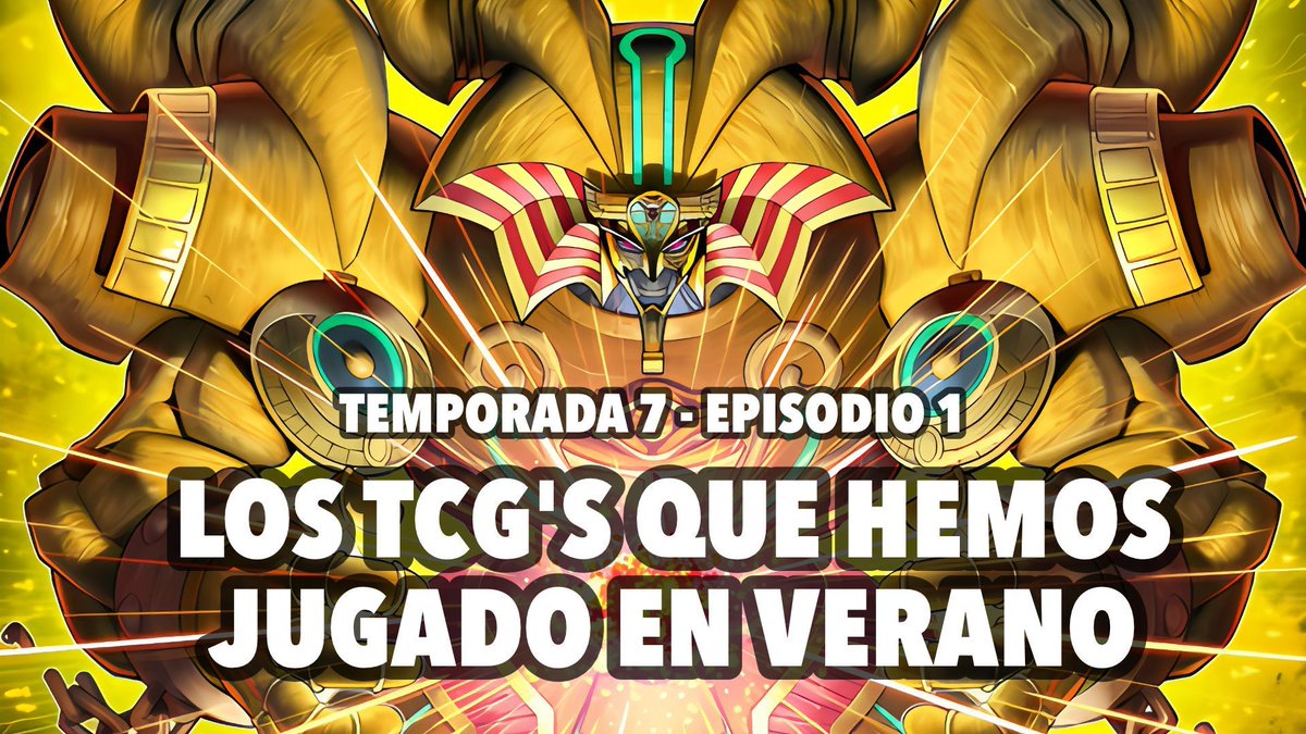 ¡Vuelve el podcast! En el primer episodio de esta temporada hablamos sobre los TCG's que hemos jugado este verano.
Puedes escucharnos en podcasters.spotify.com/pod/show/carta…, desde tu app de podcasts preferida o en YouTube en youtube.com/watch?v=8FbX_-…