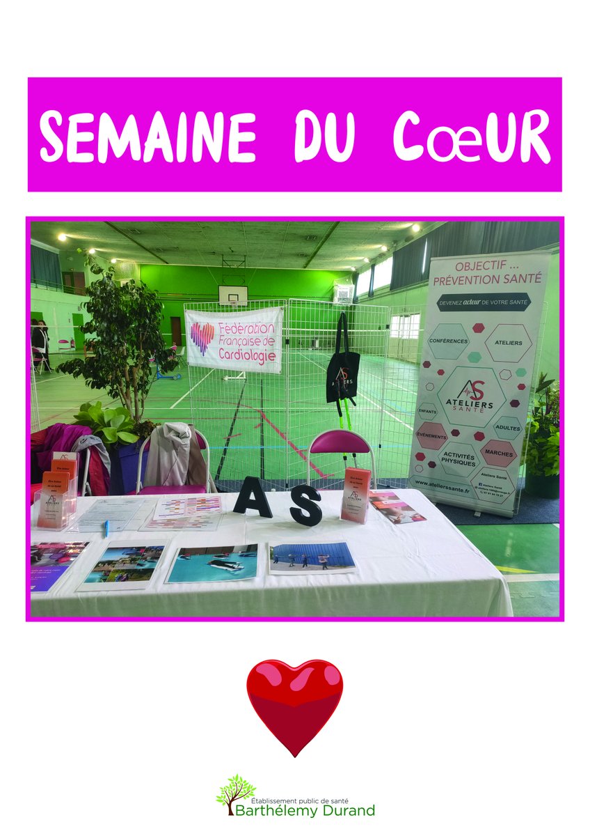 EPSBD91's tweet photo. 💓 Retour sur la Journée Mondiale du Cœur 💓

Préservez votre santé cardiovasculaire grâce à de simples actions : bouger, bien manger, réduire le stress. 

Ensemble, engageons-nous pour des cœurs en bonne santé ! 

#JournéeMondialeDuCœur #SantéCardiovasculaire #BienÊtre https://t.co/UXi74hvaus