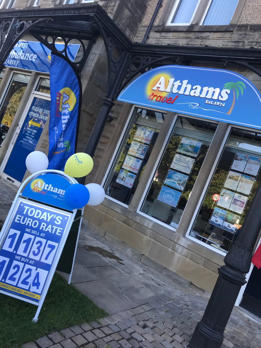 displayexperts's tweet image. Thank you to @AlthamsTravel for sending over some great images of their Eco Booster Poster A Board.📸
 
A Discount Displays exclusive and our best value for money pavement sign.

Head over to our website to learn more!

Product code: PS060-MT

#pavementsign #travelagent #signage