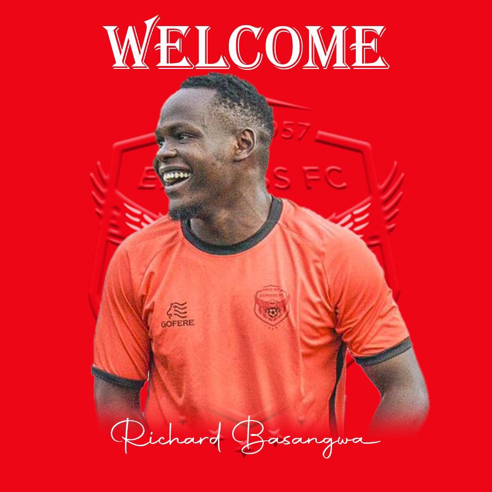 ExpressFCUganda's tweet photo. NEW SIGNING || Richard Basangwa is a Red Eagle π¦
#ExpressNation join us to welcome the center half to our team πͺ
#MukwanoGwanbangi π΄π¦
https://t.co/i21D0eLNih