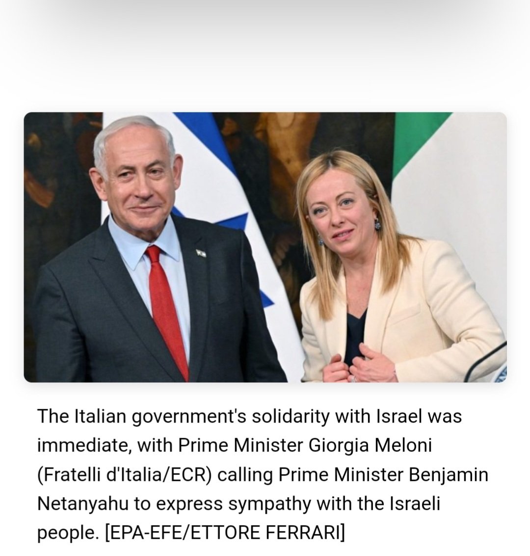 <a href="/misvakcaps/">Misvak Caps</a> Leş kargaları gibi ülkenin başına üşüşen şerefsizlere inananlar vardır elbet..
Katili desteklemek için sıraya giren "sevgili Meloni" çabuk unutuldu nedense..