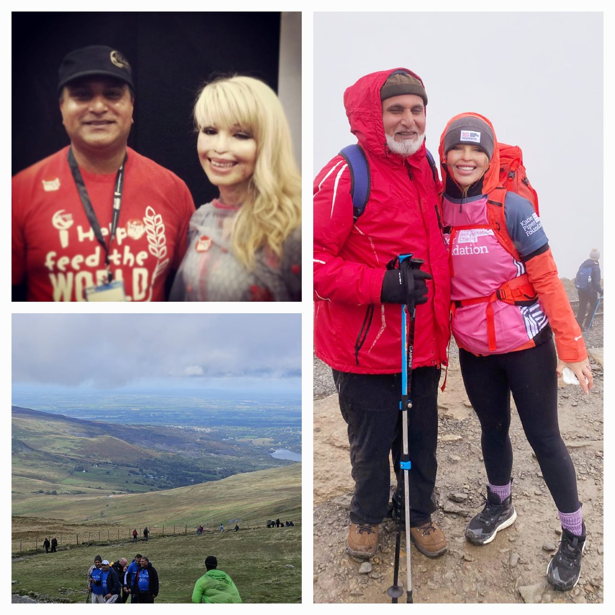 Big shout out to the inspirational <a href="/KatiePiper_/">Katie Piper OBE</a> whom I met again after many years – and of all places, Mount Snowdon! 🏔️ So wonderful to see you again 😀. Please consider donating to the Katie Piper Foundation: donate.justgiving.com/charity/katiep… #KatiePiperFoundation #DonateForACause