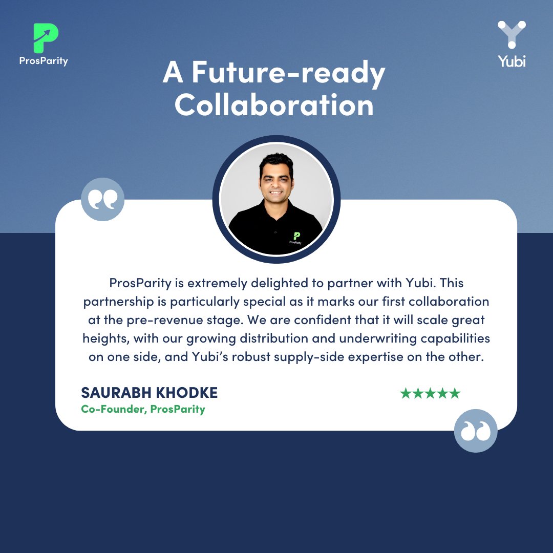 Excited to announce our partnership with ProsParity's Etribe Finance to turbocharge EV financing, empowering lenders to capitalize on India's booming electric vehicle market.