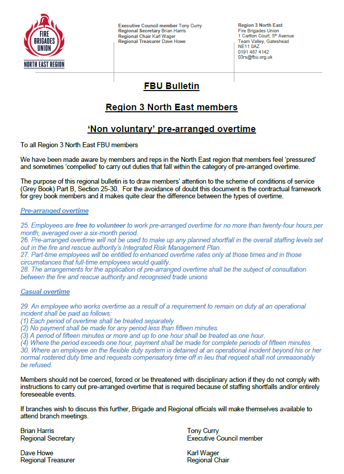FBU@Reg3 North East tweet media