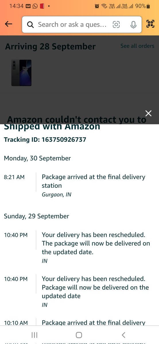 AshishMehtaIN's tweet image. @AmazonHelp @amazonIN @AmazonScience @JeffBezos @jagograhakjago Everyday rescheduled even after paying in advance. #bycottAmazonIndia