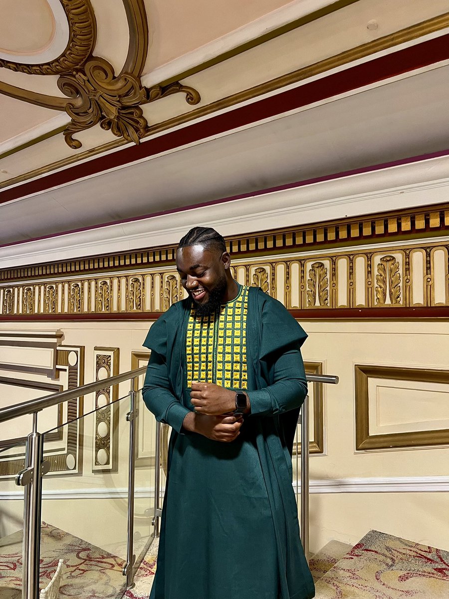 Yeboah's tweet photo. Can’t believe I didn’t like wearing traditional clothes as a kid https://t.co/btWKFu5sN6