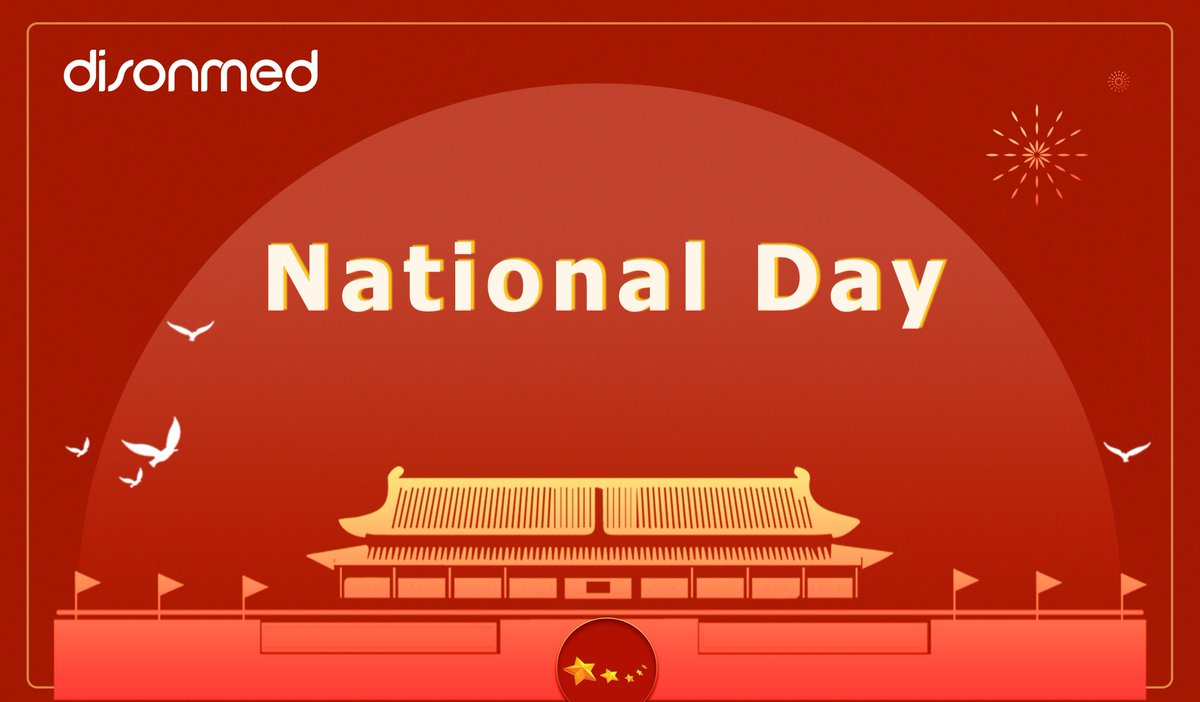 DisonMedical's tweet photo. The red flag flutters and everyone celebrates. Happy National Day#HappyNationalDay#Disonmed#2024 https://t.co/FmtjhTfLyN