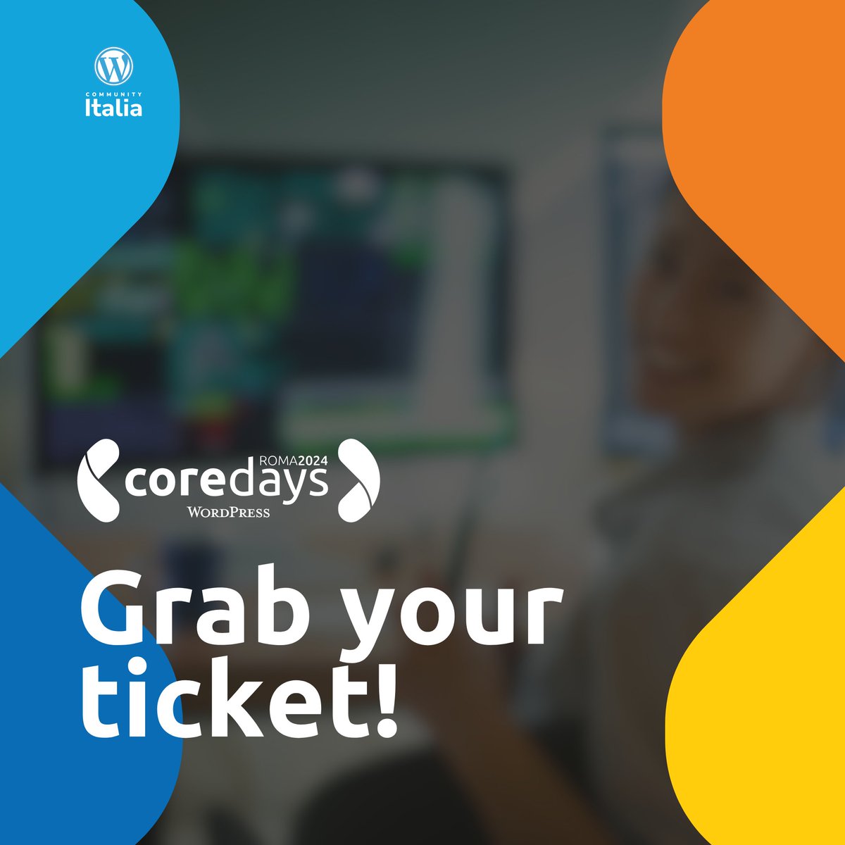 🇬🇧🇺🇸 Join the Community and discuss the future of #WordPress 🌍💻

🎟️ Grab your ticket and enjoy a 10% discount on lunches at Mercato Centrale 🍕🍜! 👇 
events.wordpress.org/rome/2024/core…

#CoreDays2024 
8 - 9 November | Rome, Italy

📍 Via Marsala 29H, Rome (Italy)
THE HUB LVenture Group