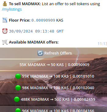 MadMaxMeme's tweet photo. How stupid ppl can be. They still mint $Madmax
1 mint (1.1kas) = 88 $MadMax
1 Kas on Marketplace gives you: 990 $MadMax
Sorry if you cannot DYOR on a premint token and compare prices with marketplace - don't blame anybody than yourself. MAD
https://t.co/4t34vAt4rL https://t.co/EbDL0MYuKH