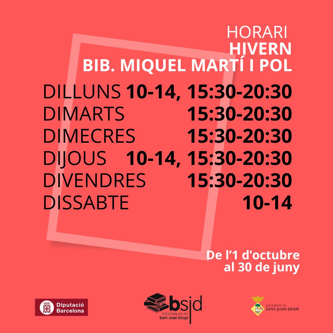 Biblioteques de Sant Joan Despí tweet media