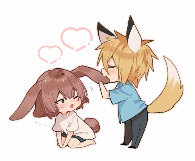 ポプショの担当さんうさモヴときつねテオ推してくれるのこっそりうれしかったりします 