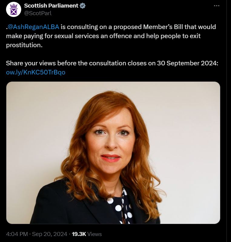 Backed by billionaires and religious groups, the neo-abolitionst #lobby again is busy in politics.

In <a href="/ScotParl/">Scottish Parliament</a>, it tries to criminalise sex workers and their environment.

In @CoE, it tries to prevent sex workers from obtaining  #HumanRights and social rights.