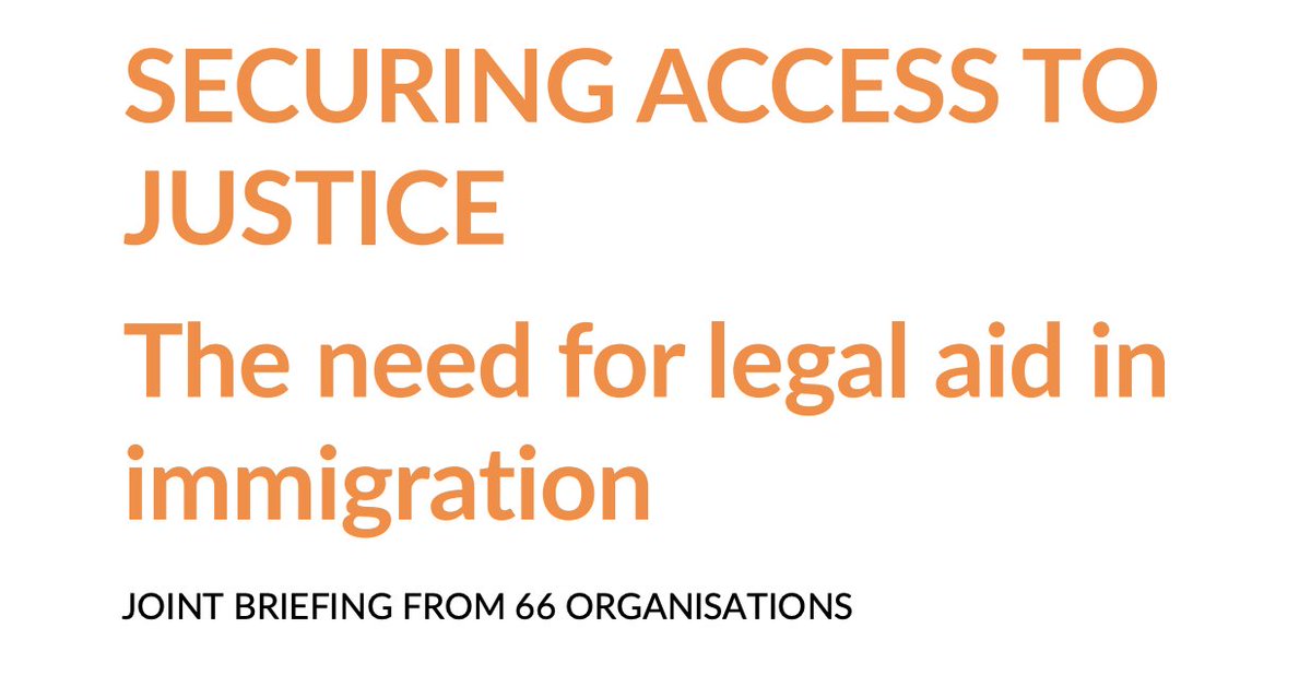 Migrants Organise (@migrantsorg) on Twitter photo Most migrants rely on legal advice to navigate the hostile-by-design immigration system—yet cuts to legal aid have made it feel impossible for many to access advice.
⚖️With <a href="/JCWI_UK/">JCWI</a> + 64 other orgs, we’re calling for change. Read the new joint briefing:
migrantsorganise.org/joint-briefing… Most migrants rely on legal advice to navigate the hostile-by-design immigration system—yet cuts to legal aid have made it feel impossible for many to access advice.
⚖️With <a href="/JCWI_UK/">JCWI</a> + 64 other orgs, we’re calling for change. Read the new joint briefing:
migrantsorganise.org/joint-briefing…