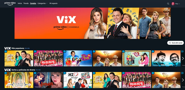 CrossoverSerie's tweet photo. Mañana 1 de octubre llega @VIX a @PrimeVideoES como #PrimeVideoChannel
Por el momento desconocemos el precio https://t.co/T932ddHq8n