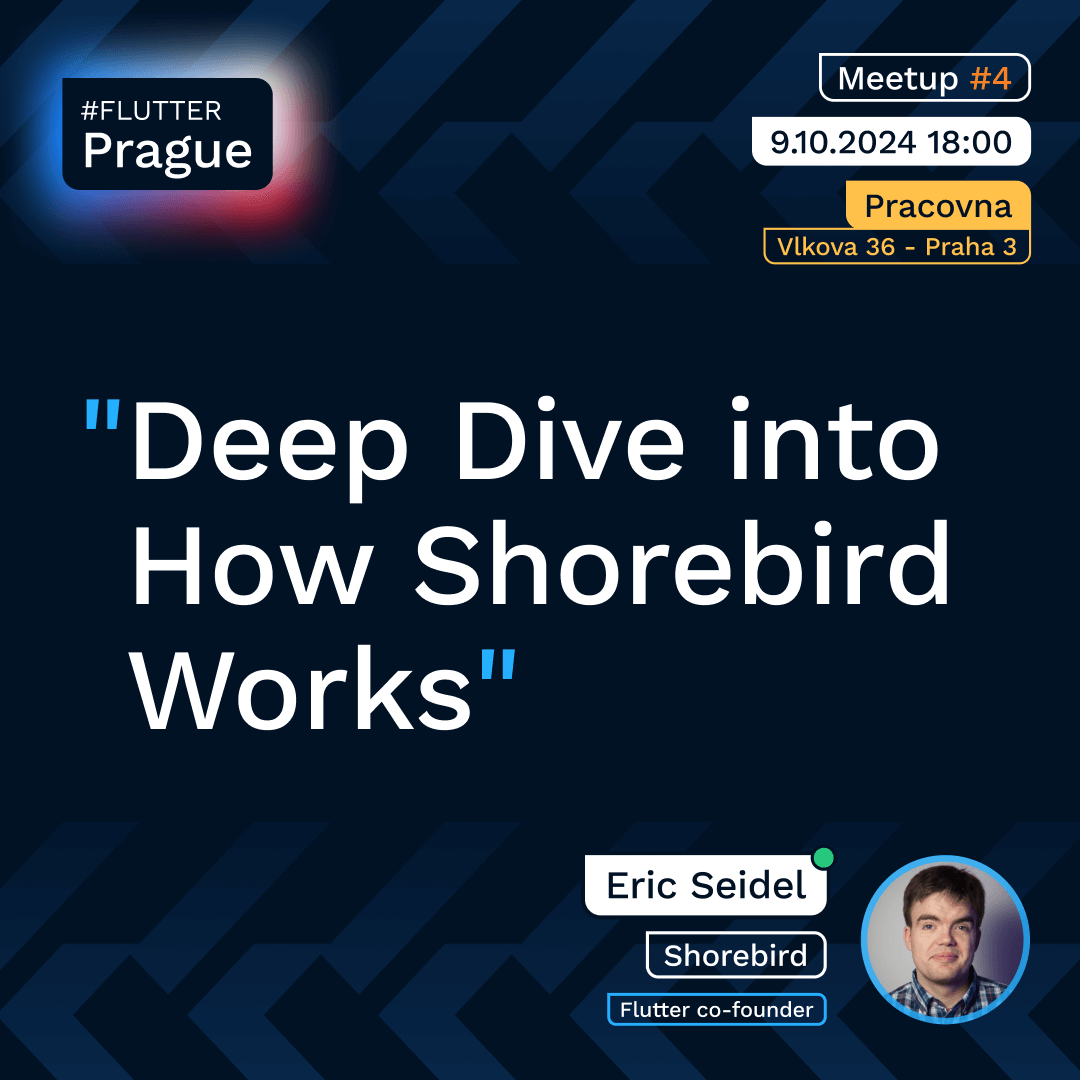 FlutterPrague's tweet image. You already know our first speaker, but we can’t help the excitement! 😍
@_eseidel is joining us at the next #FlutterPrague Meetup to dive into #Shorebird and #CodePush. 🚀
The event is full, but the waiting list is open. Grab a spot while you can!
👇
t.ly/MPc6g