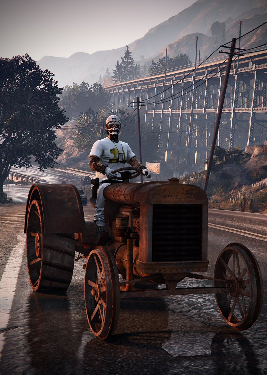 daniel_hill2022's tweet photo. Rusty Tractor 🚜
#RockstarGames 
#GTAOnline 
#PS5Share #GTAV https://t.co/xymlLAoHmM