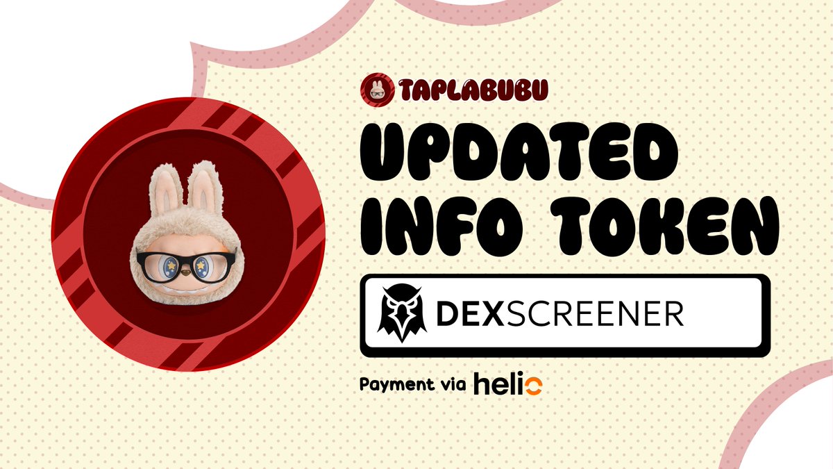 tap_labubu's tweet photo. I just made a purchase from @dexscreener using @helio_pay 🔥 
https://t.co/6Dm8ue6aCj 

https://t.co/cdd9fzwpWv https://t.co/roBz6SKbHk
