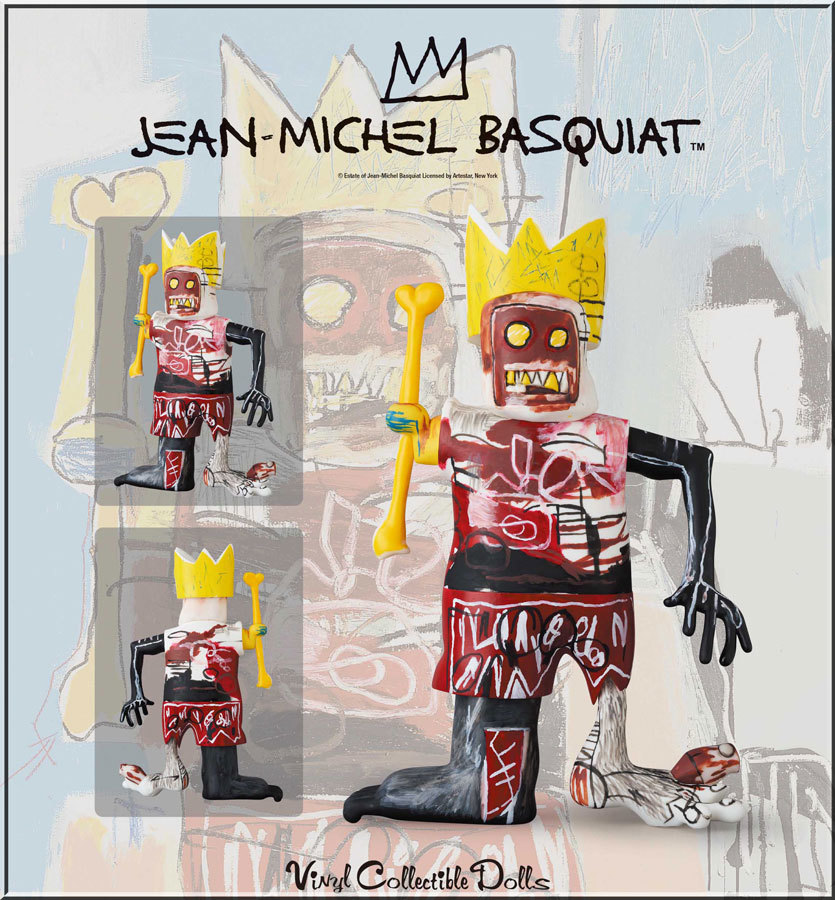 ブログ】メディコムトイのVINYL COLLECTIBLE DOLLS/VCDにバスキア立体